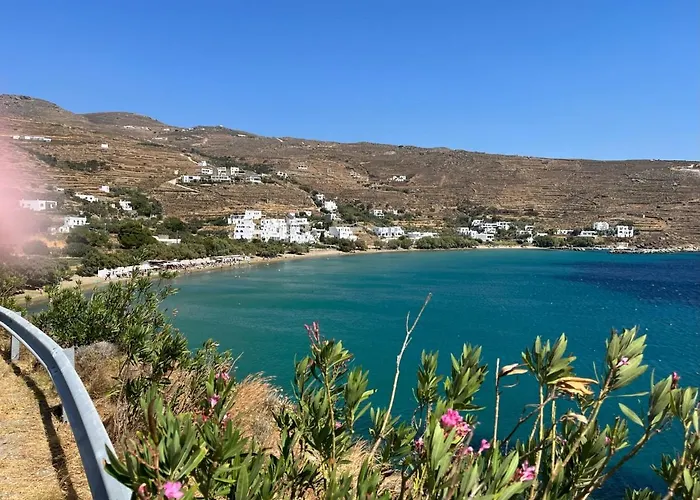 Sea Views - Marble Palace - 2 Floors Lejlighed Tínos