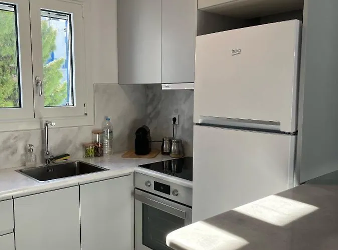 Sea Views - Marble Palace - 2 Floors Apartamento Tínos